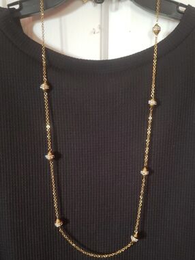 Coldwater Creek  Vintage Station Necklace